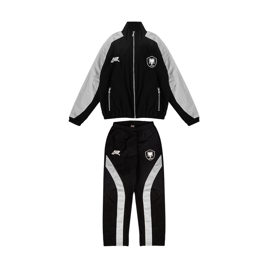 BLACK ALBANIAN TRACKSUIT