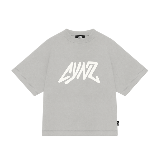 WHITE GREY T-SHIRT
