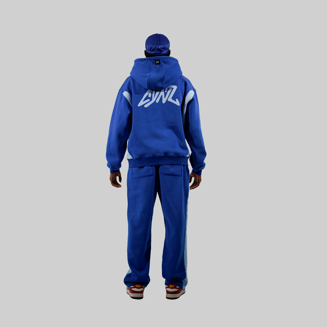 BLUE TRACKSUIT