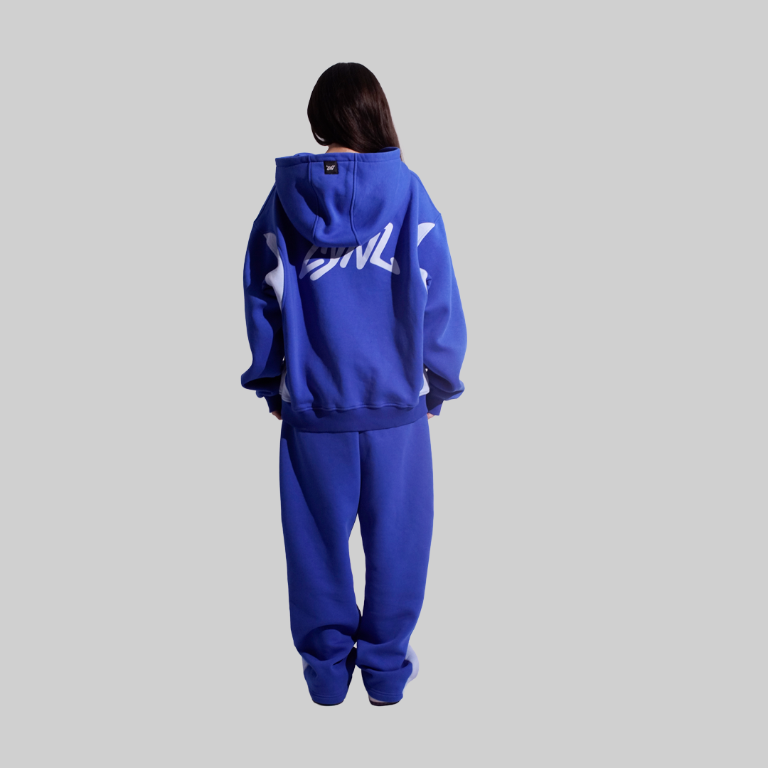 BLUE TRACKSUIT